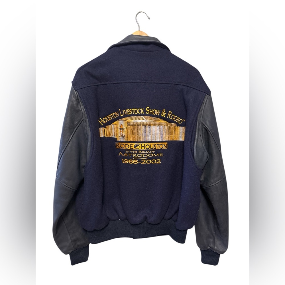 Vintage Dehen Houston Livestock Show and Rodeo Varsity Jacket Size: L